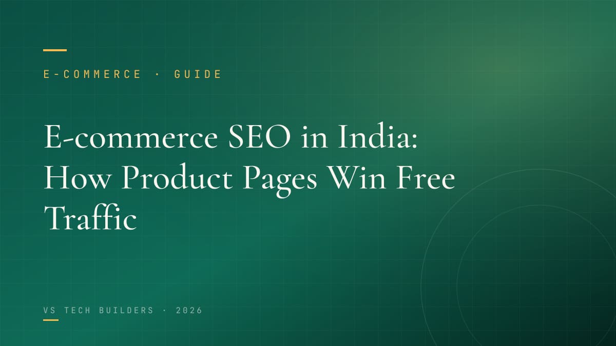 E-commerce SEO in India: How Product Pages Win Free Traffic