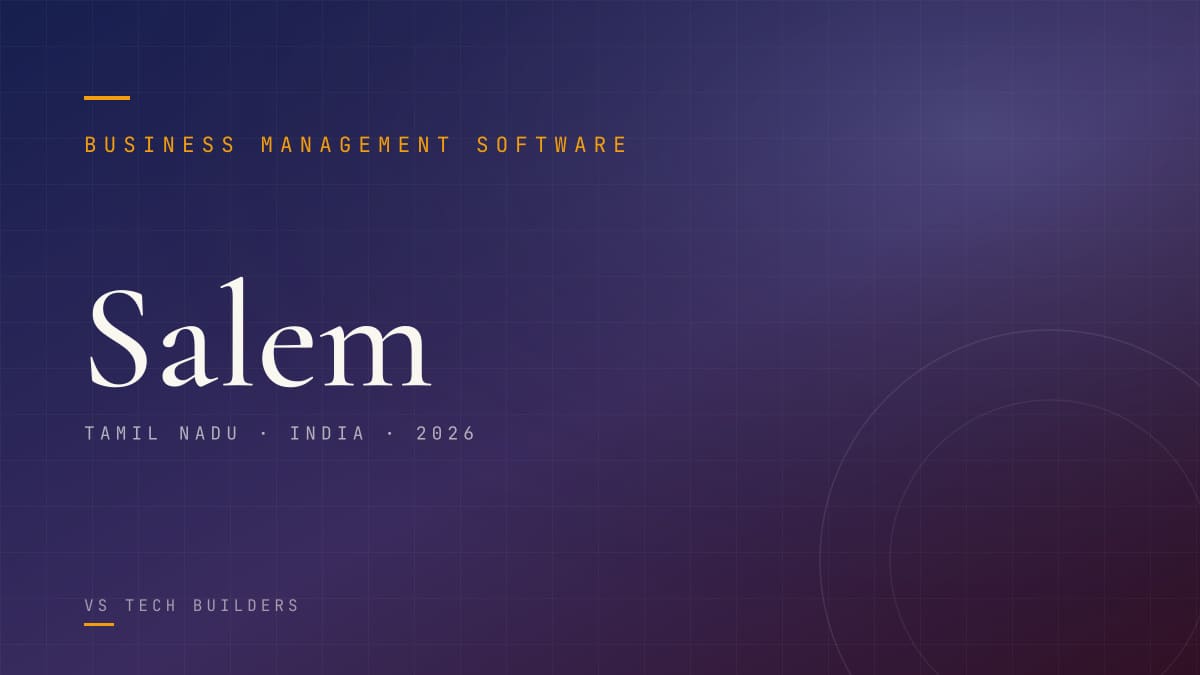 Business Management Software in Salem: Make Your Business Easy to Run (2026 Guide)