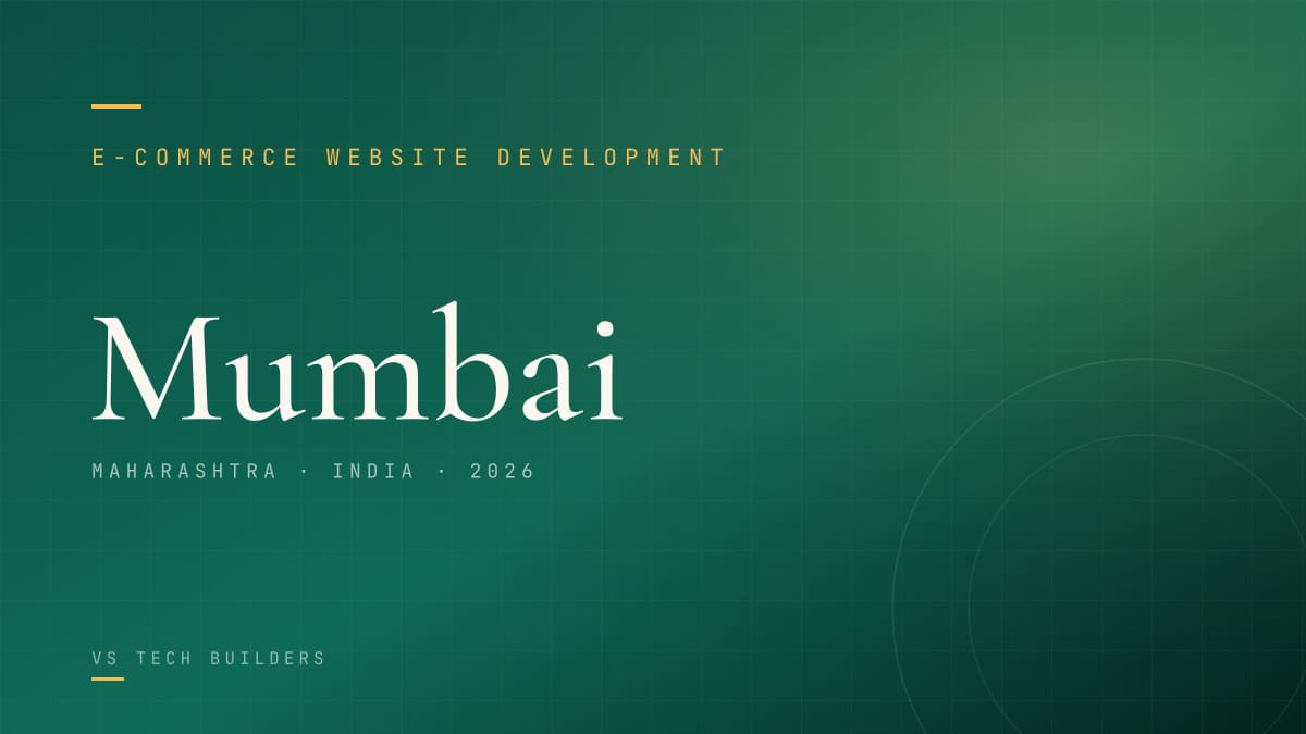 E-commerce Website Development in Mumbai: Sell Online the Right Way (2026 Guide)