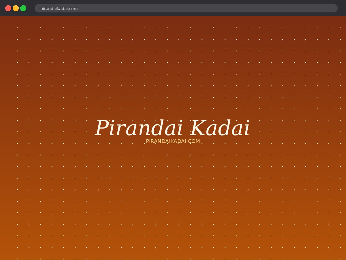 Pirandai Kadai